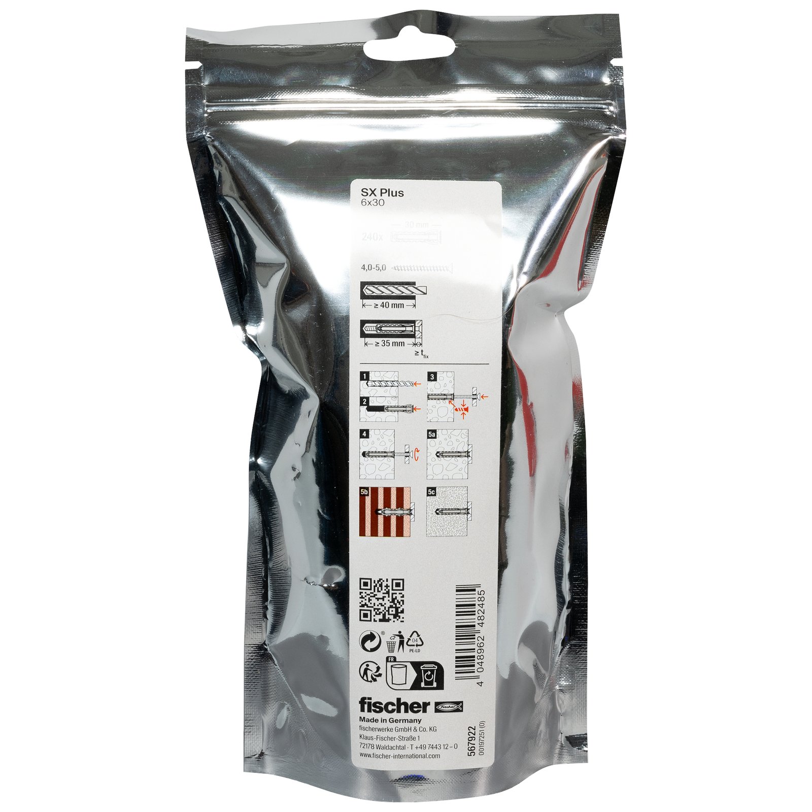 fischer Dübel SX Plus BigPack