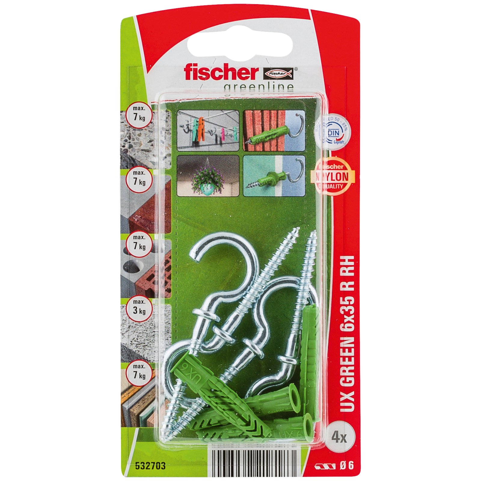 fischer Universald. UX Green R RH K