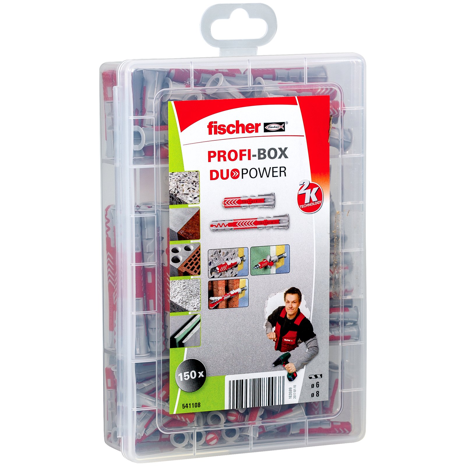 fischer Profibox - DuoPower kurz/lang