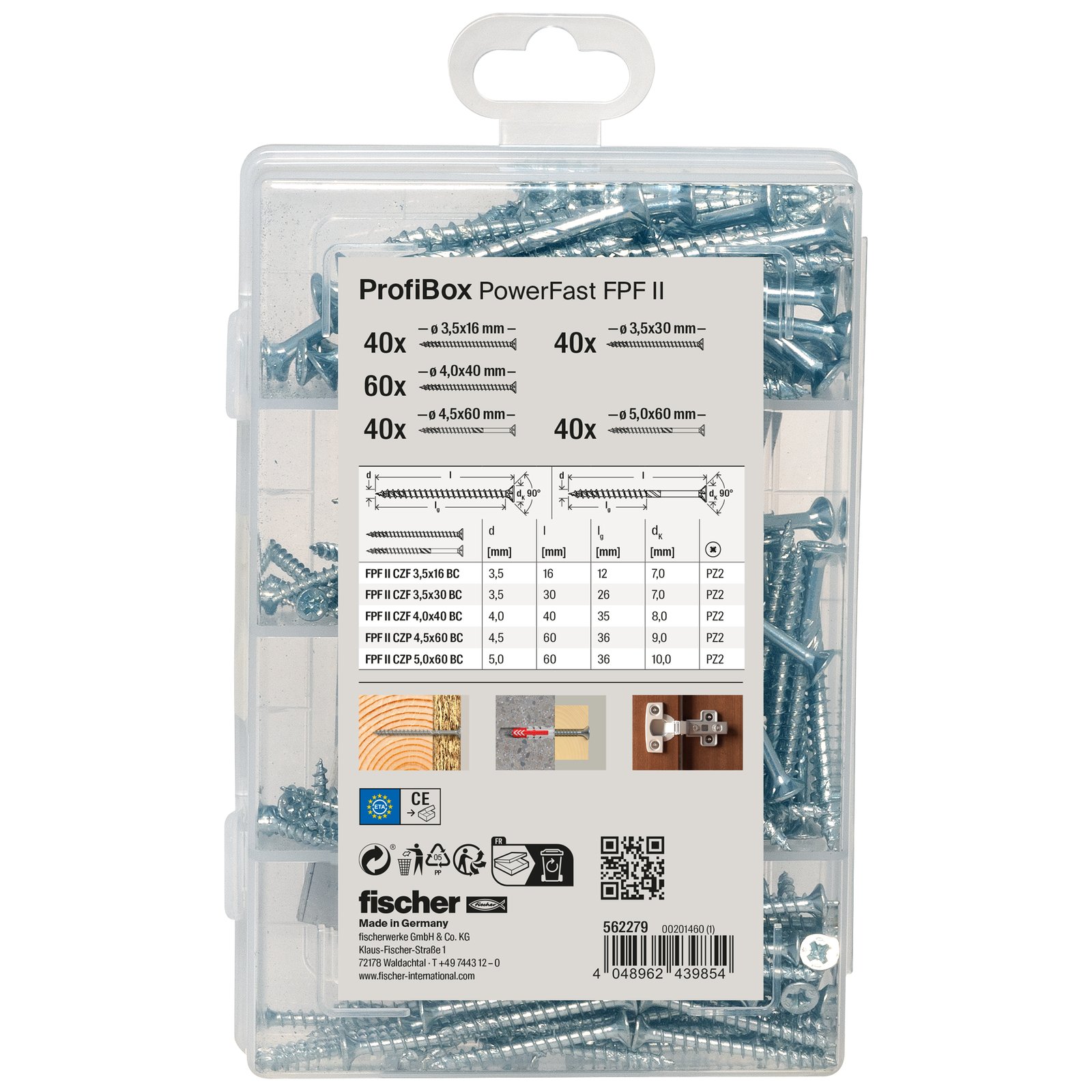 fischer Meister-Box - PowerFast II SK PZ