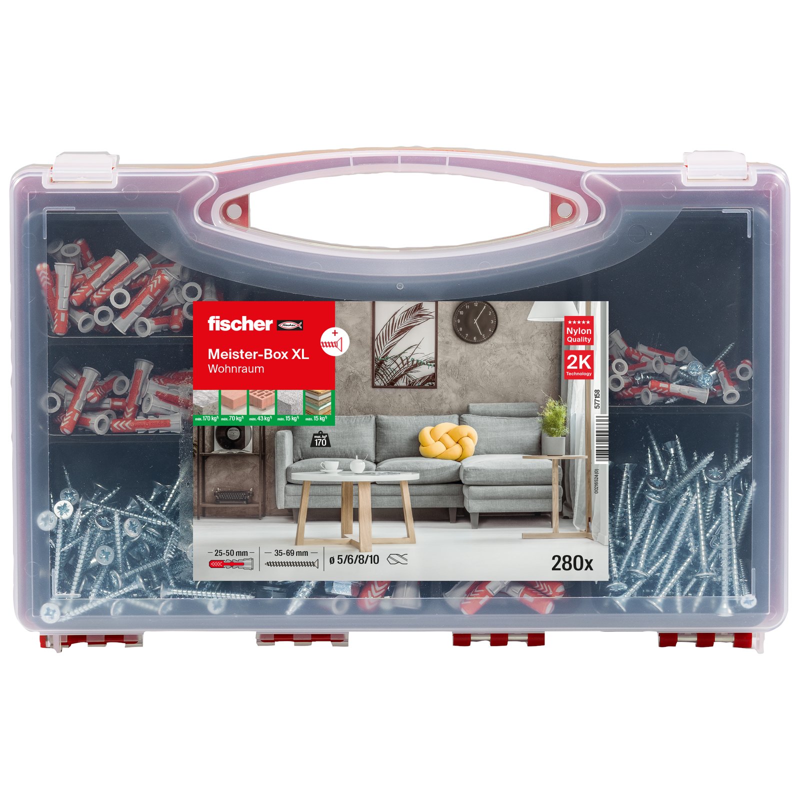 fischer Meister-Box XL Wohnraum + S