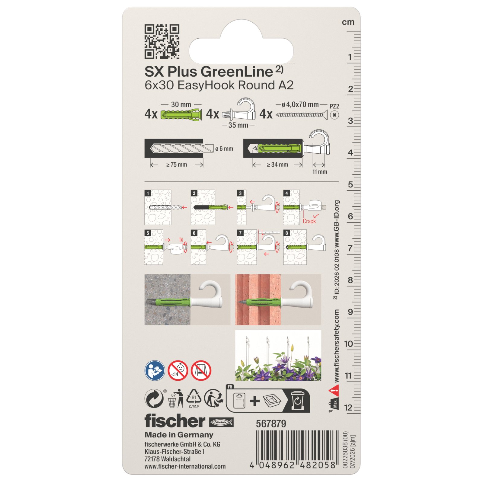fischer SX Plus Green EasyHookRound A2 K