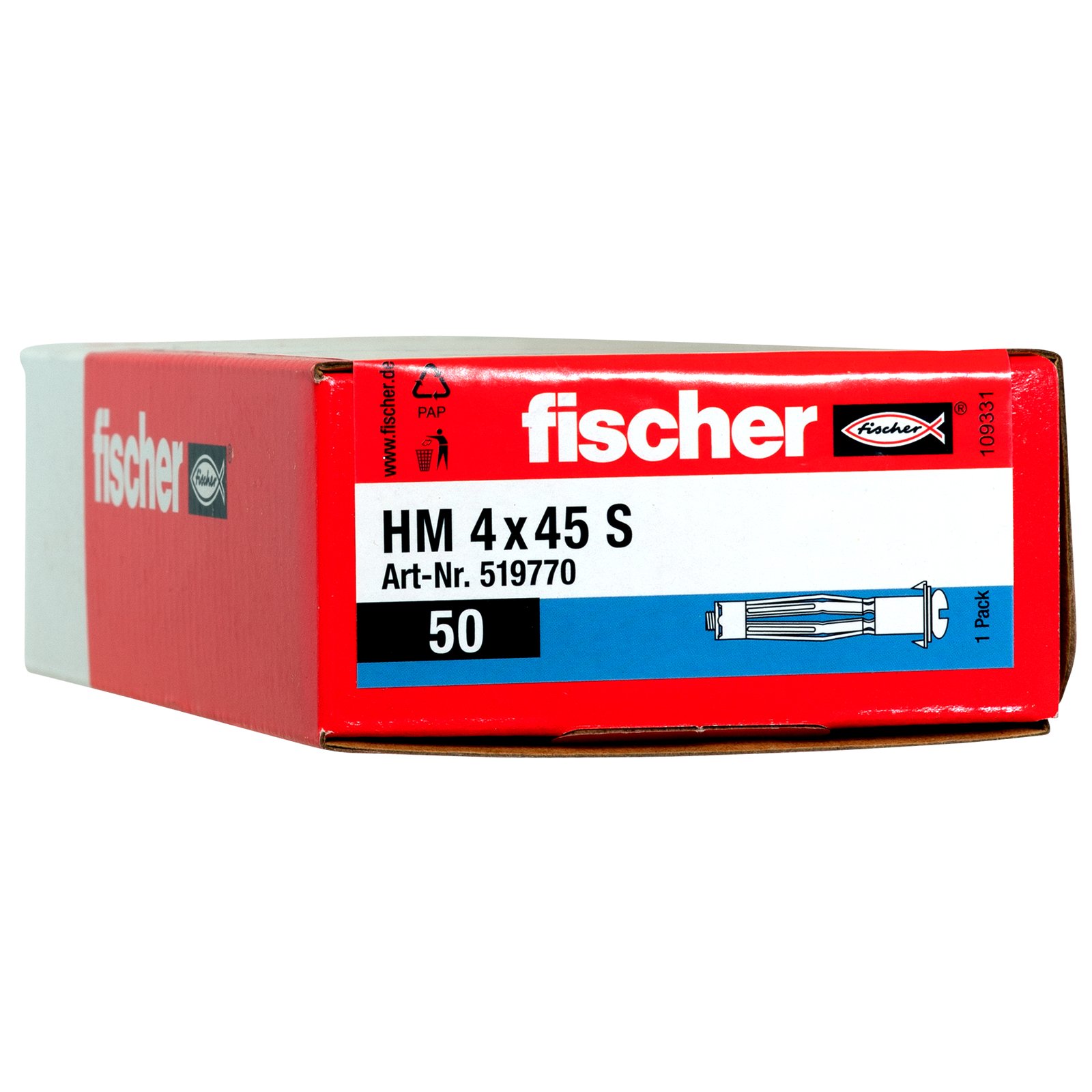 fischer Hohlraum-Metalldübel HM S