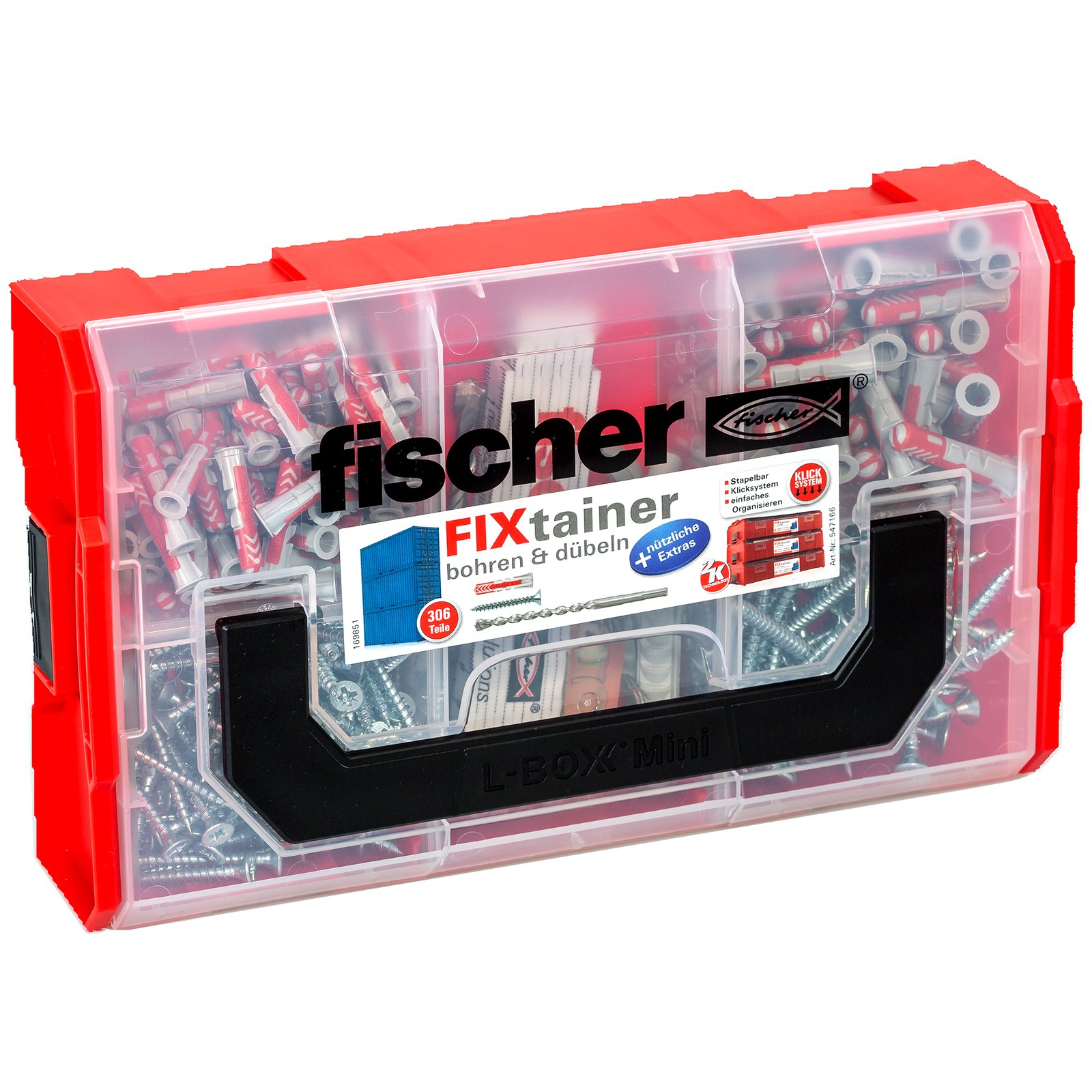 fischer FIXtainer - bohren und dübeln