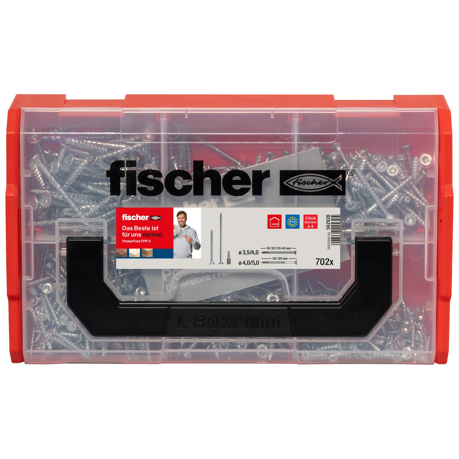 fischer FIXtainer-PowerFast II SK TG/VG TX