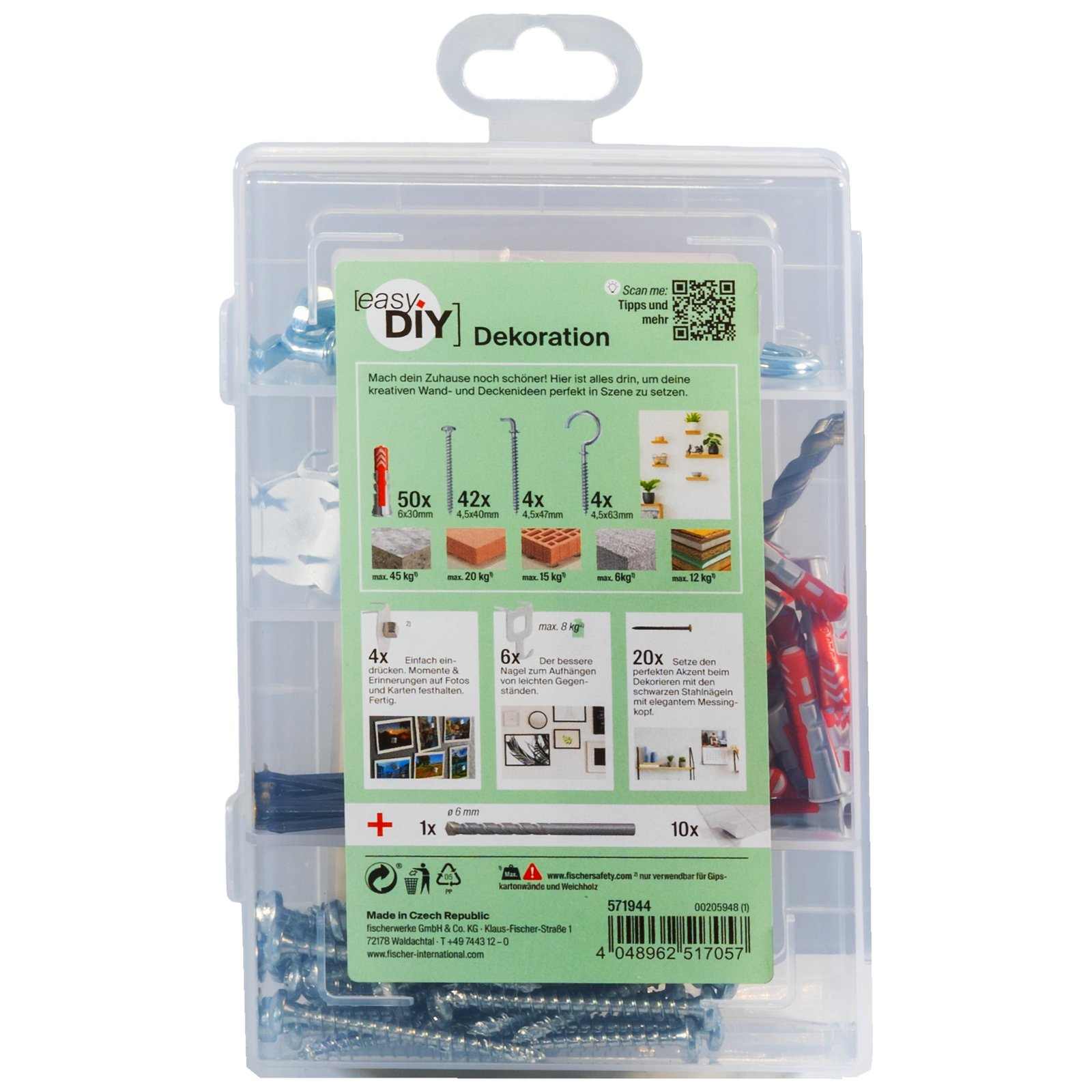 fischer EasyDIY Box Dekoration