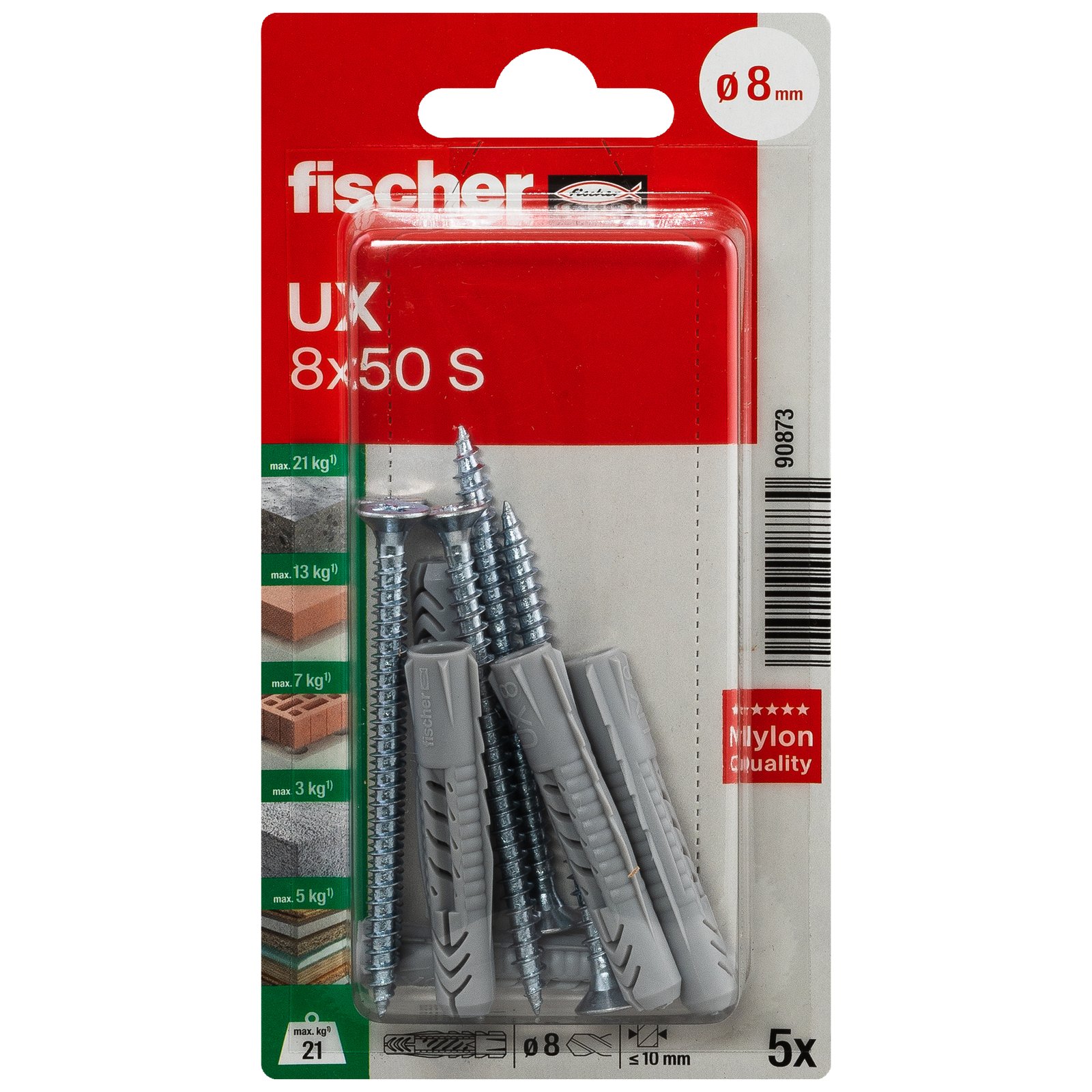 fischer Universaldübel UX S K
