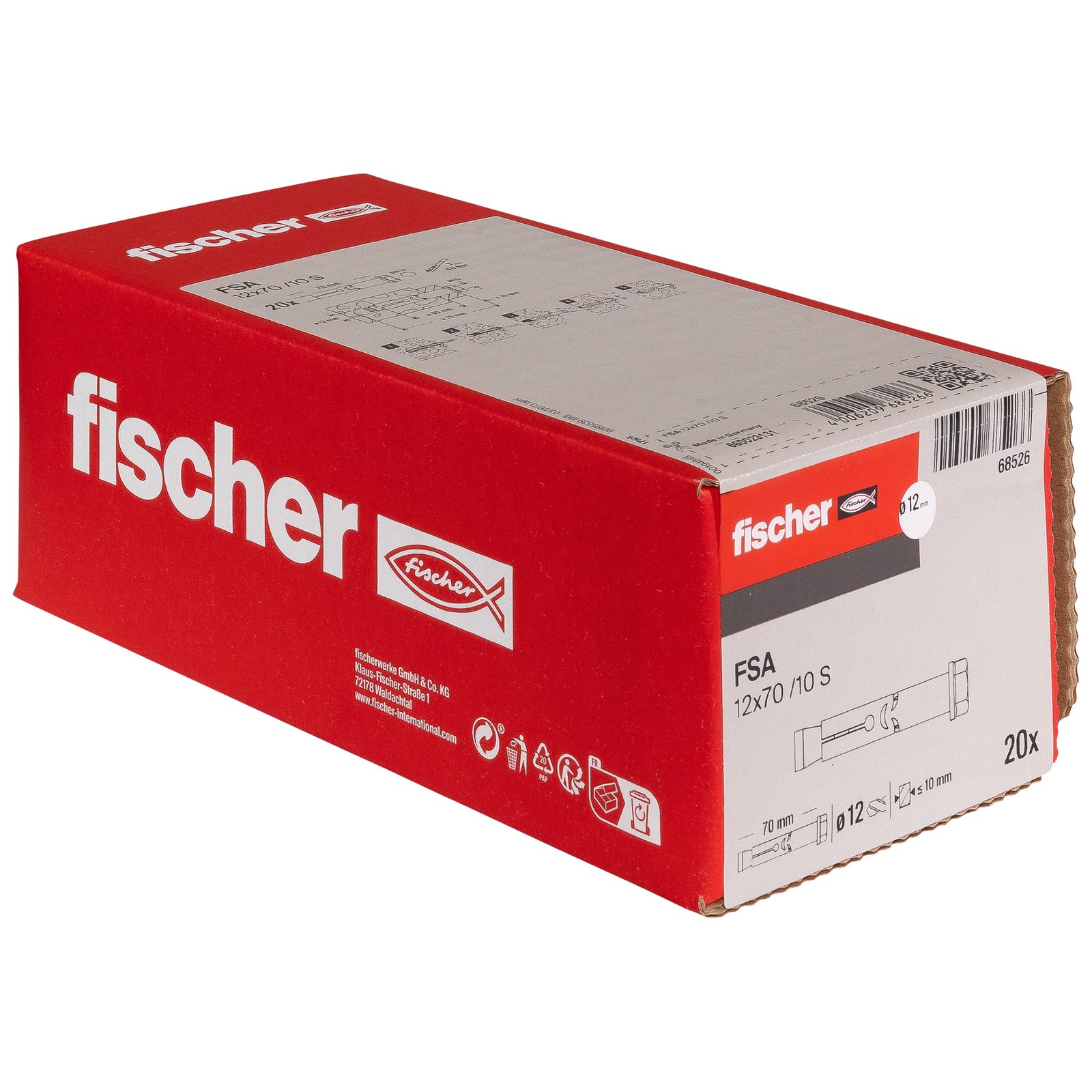 fischer Hülsenanker FSA S