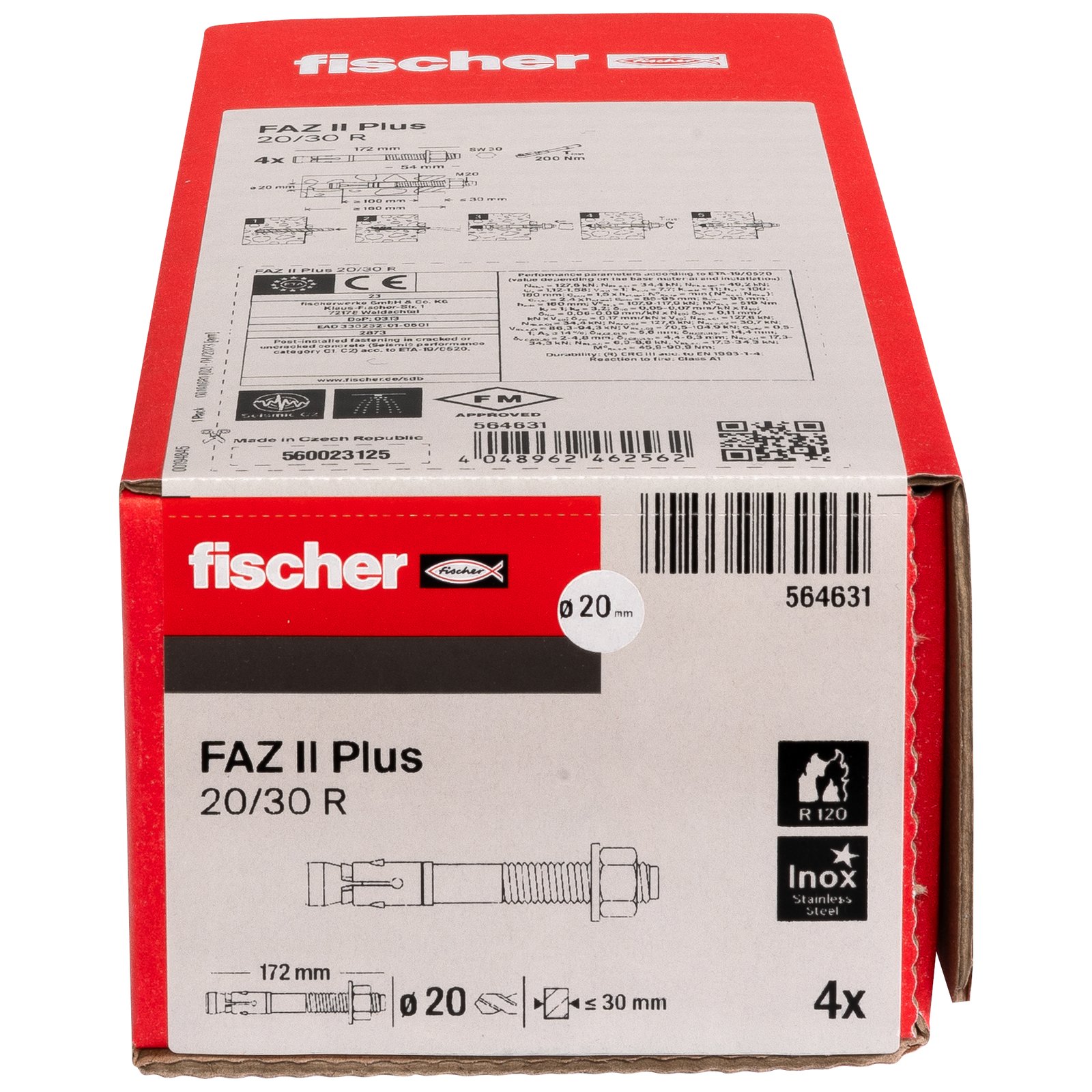 fischer Bolzenanker FAZ II Plus R