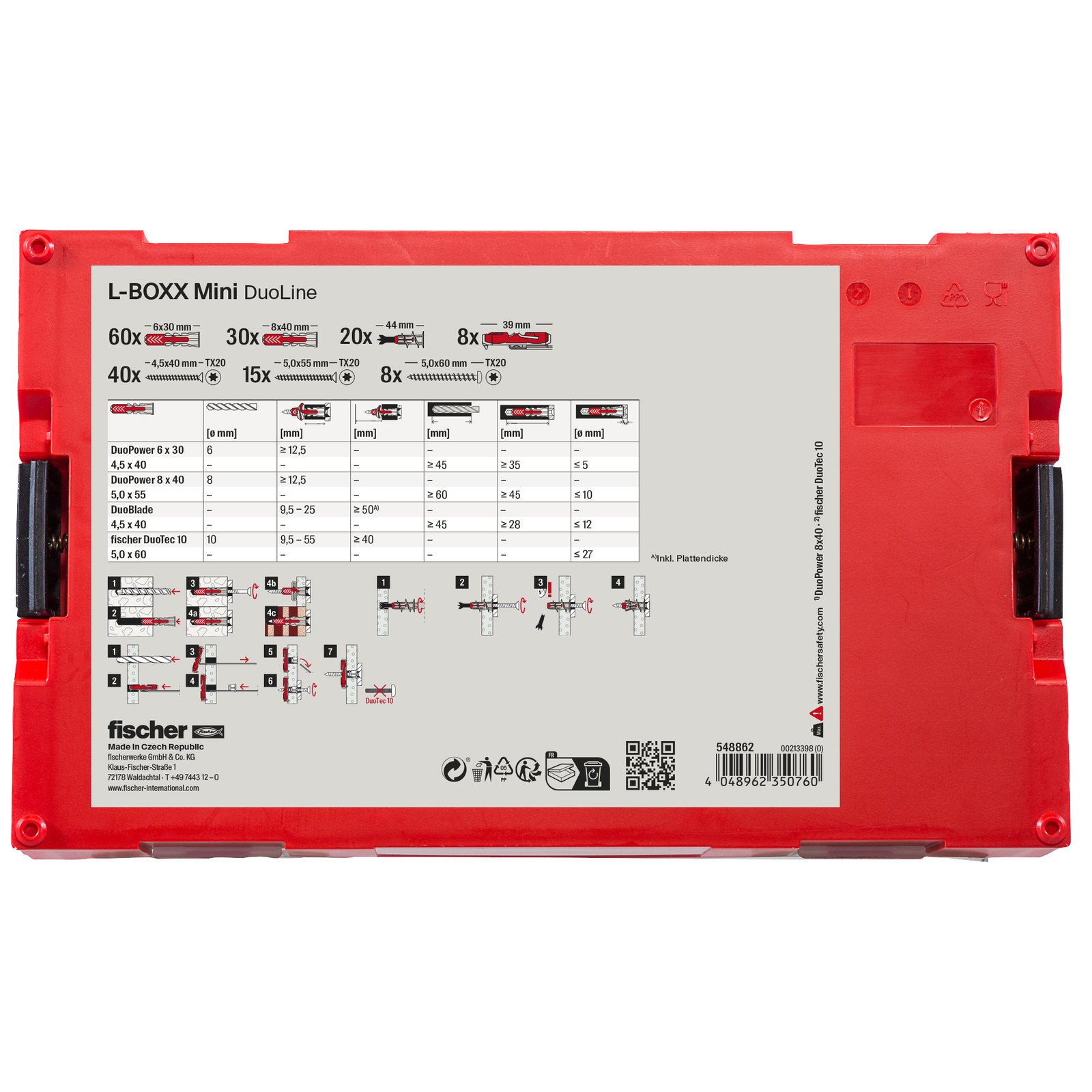 fischer L-Boxx mini DuoLine + S