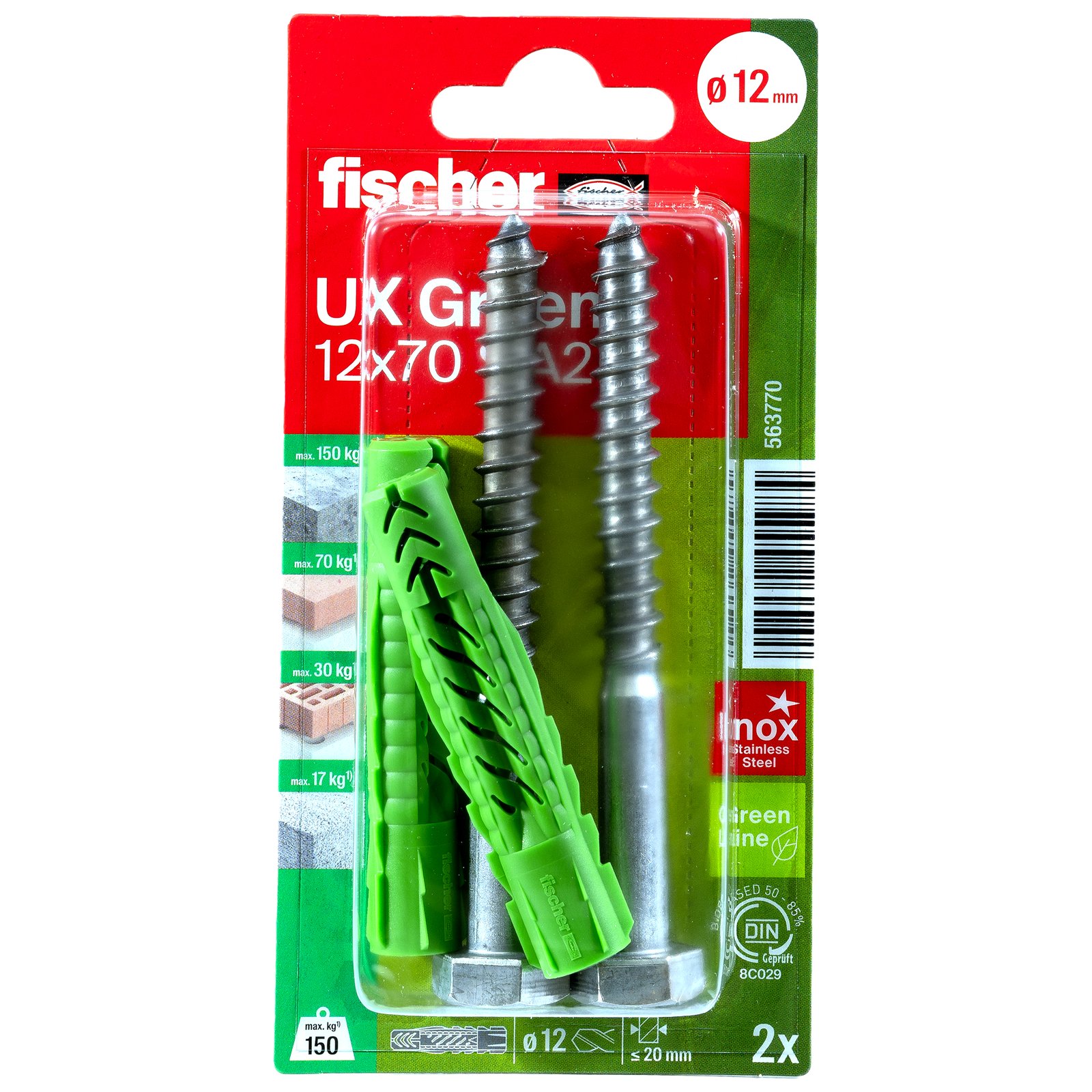 fischer UX Green S A2 K