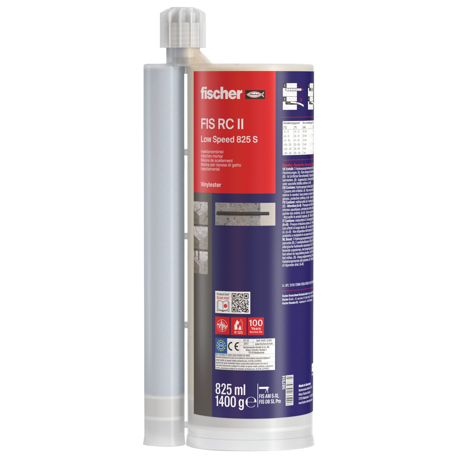 fischer Injektionsm. FIS RC II Low Speed S