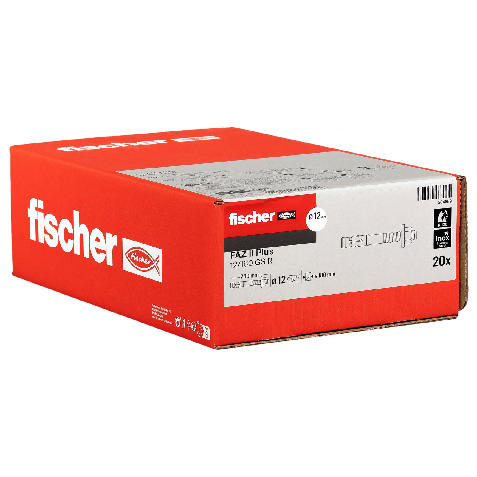 fischer Bolzenanker FAZ II Plus GS R