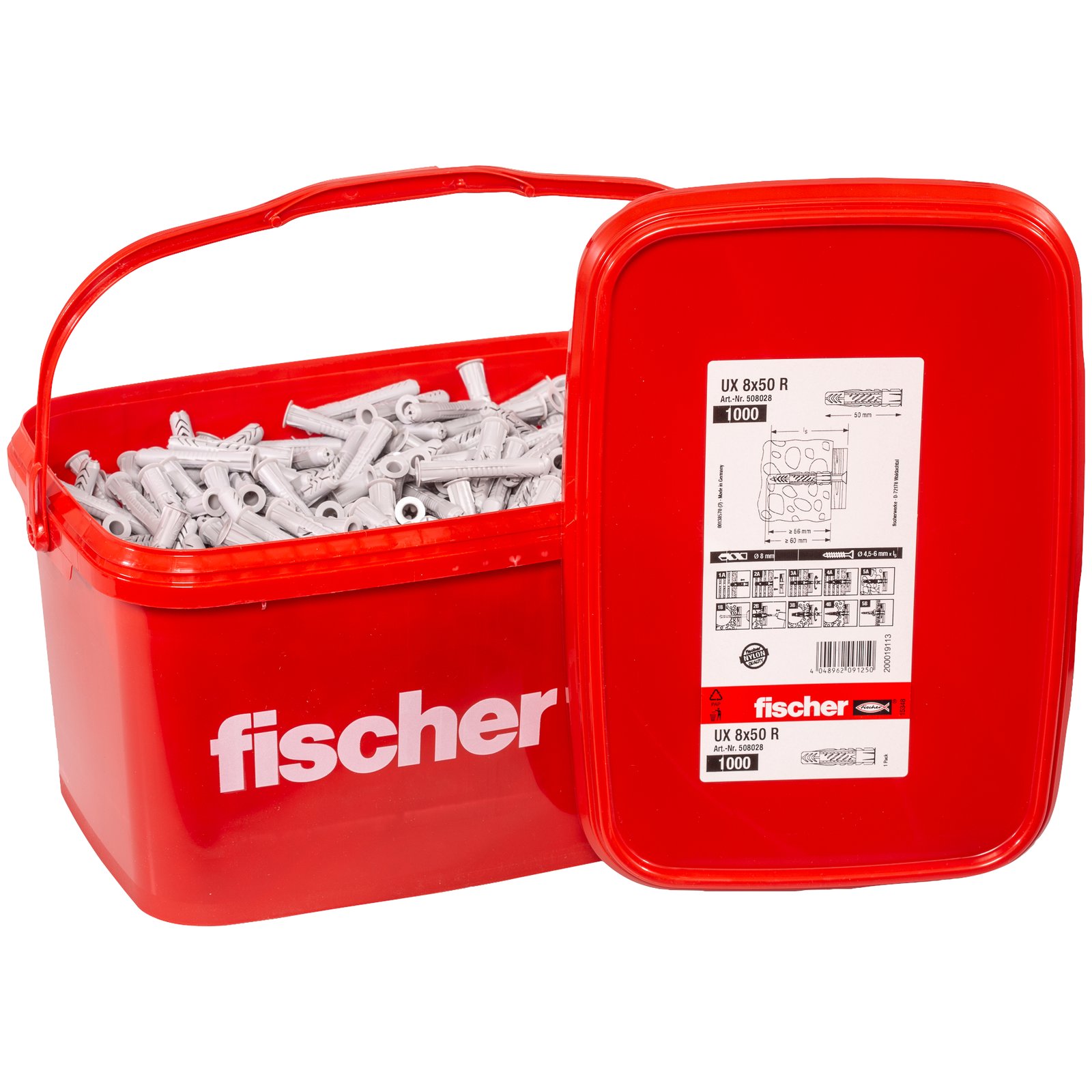 fischer Universaldübel UX R Eimer
