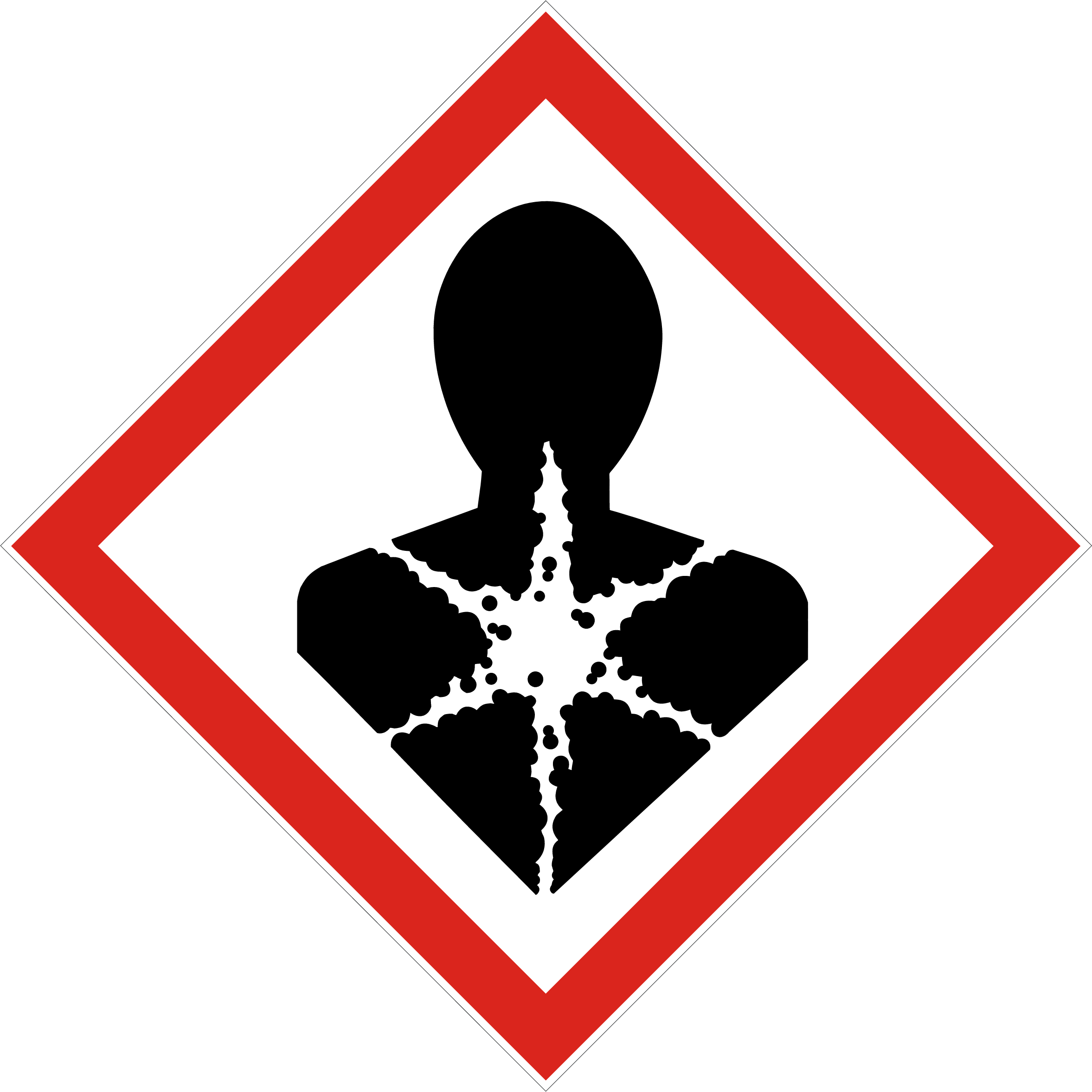 GHS08: Ernste Gesundheitsgefahr GHS08 Gesundheitsgefahr