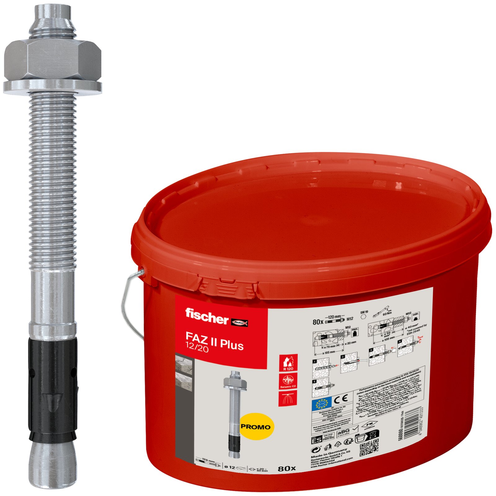 fischer FAZ II Plus Eimer Promo