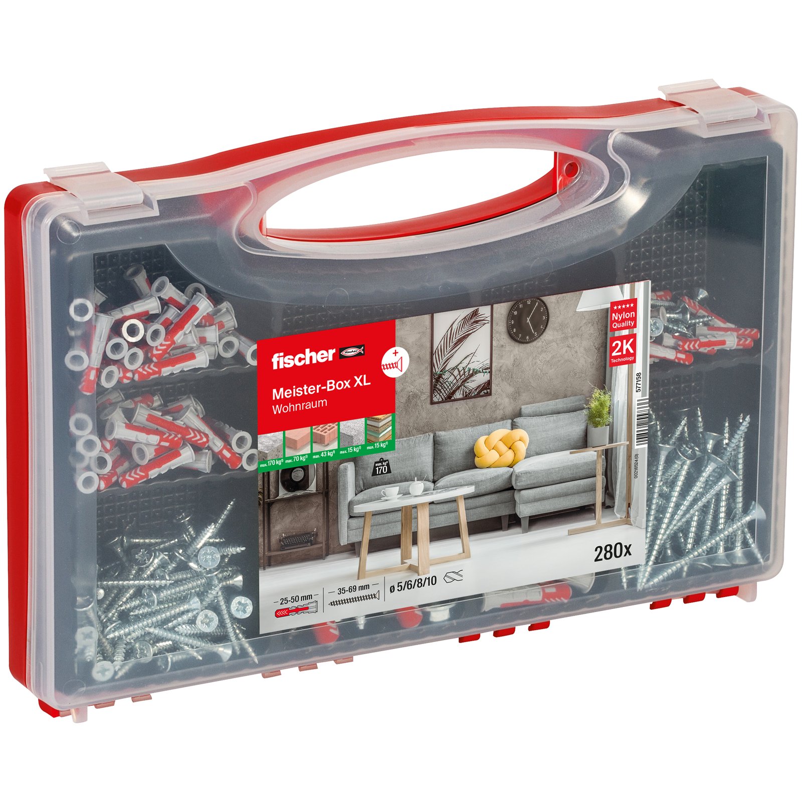 fischer Meister-Box XL Wohnraum + S