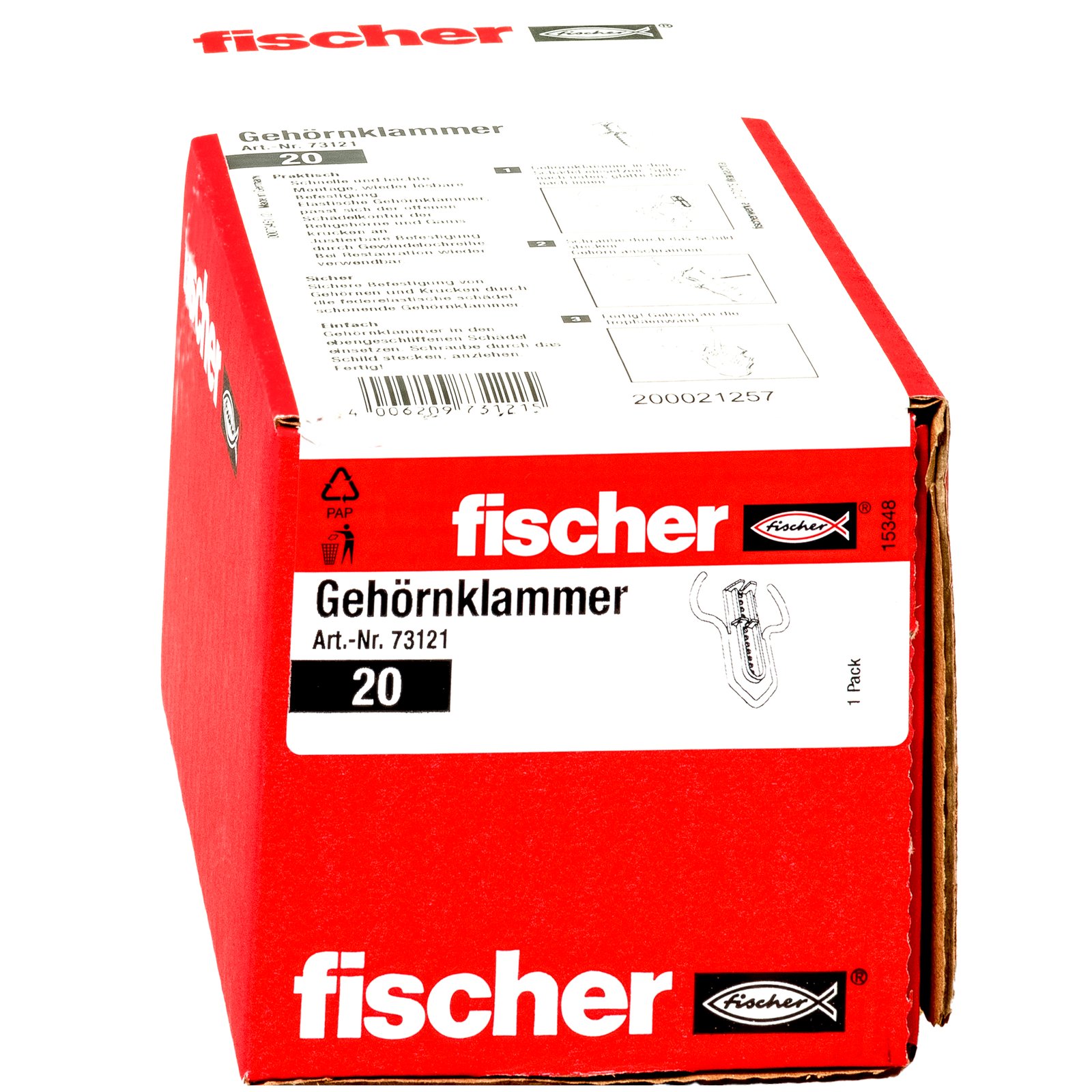 fischer Gehörnklammer