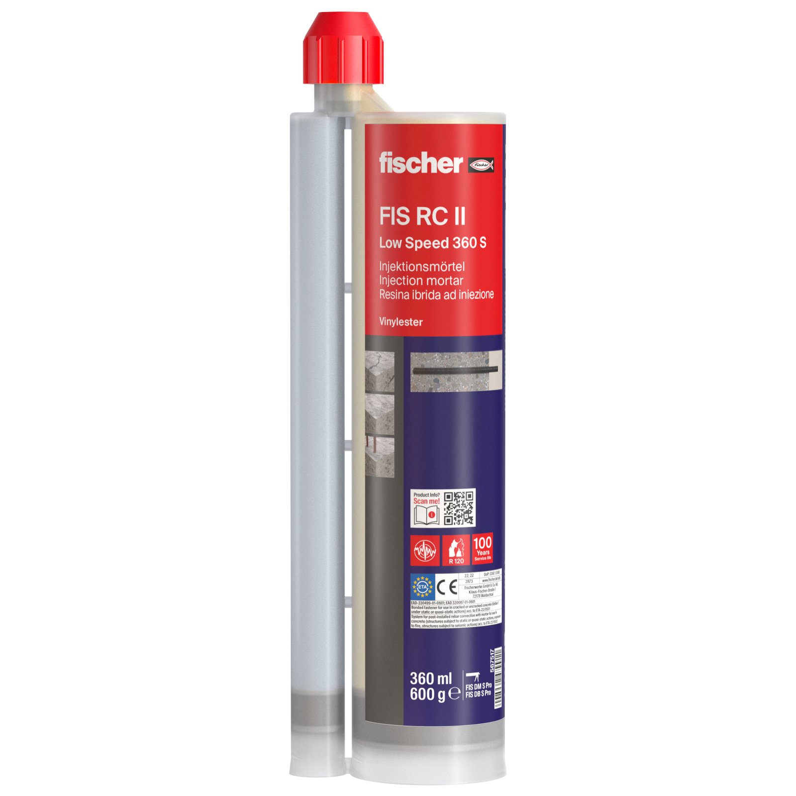 fischer Injektionsm. FIS RC II Low Speed S