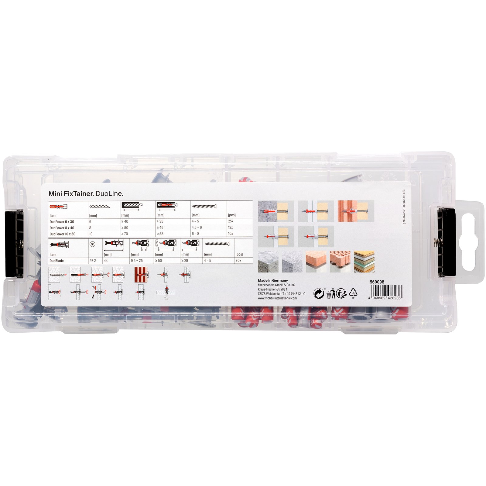 fischer MiniFixTainer - DuoLine