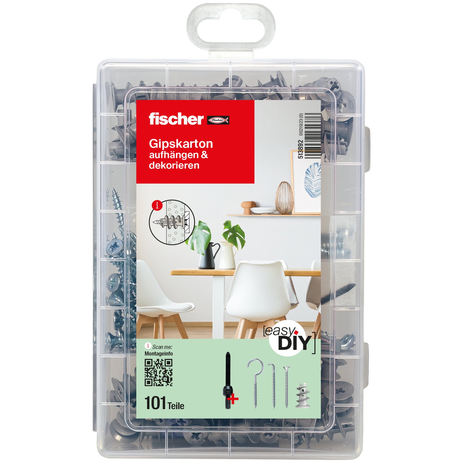 fischer EasyDIY Box Gipskarton