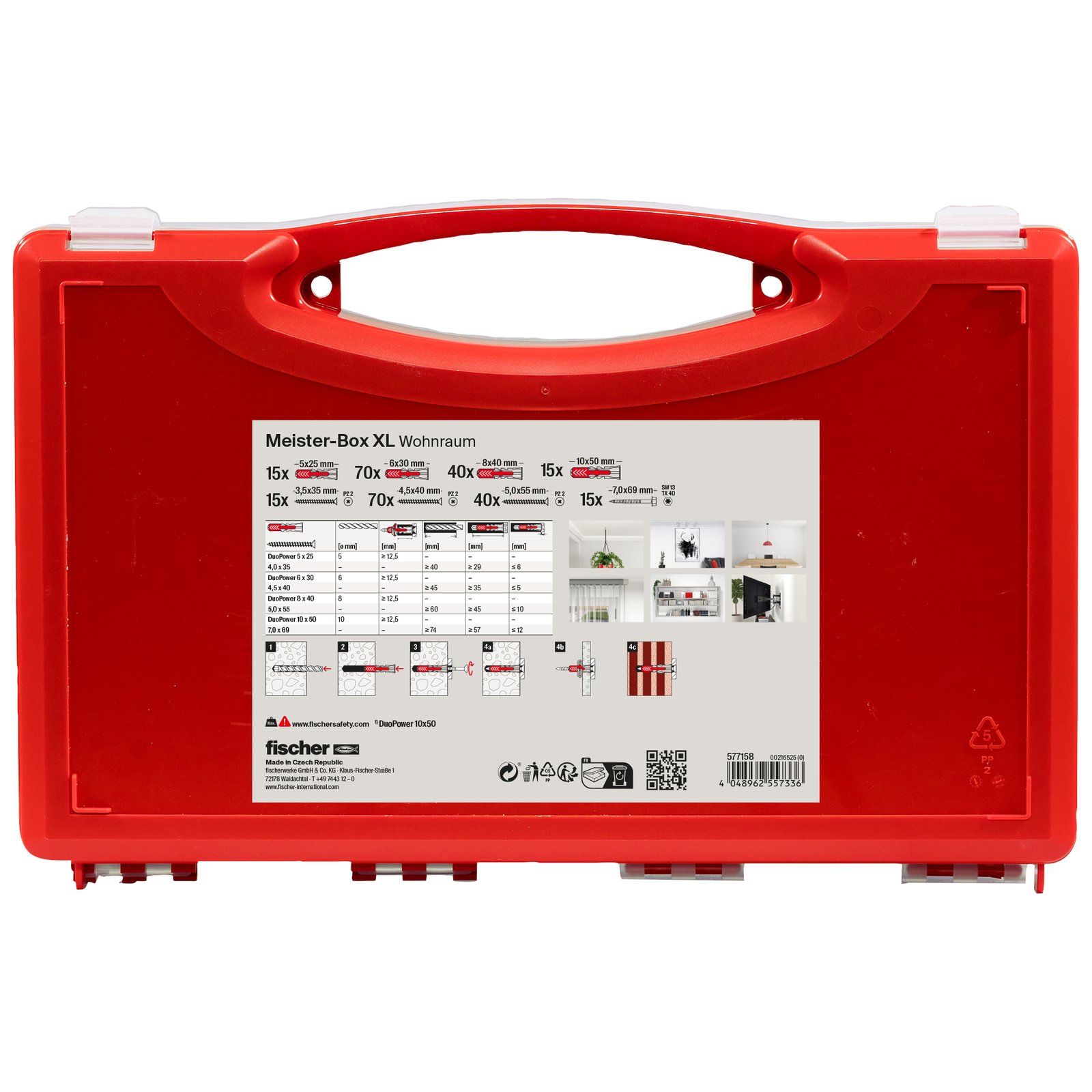 fischer Meister-Box XL Wohnraum + S