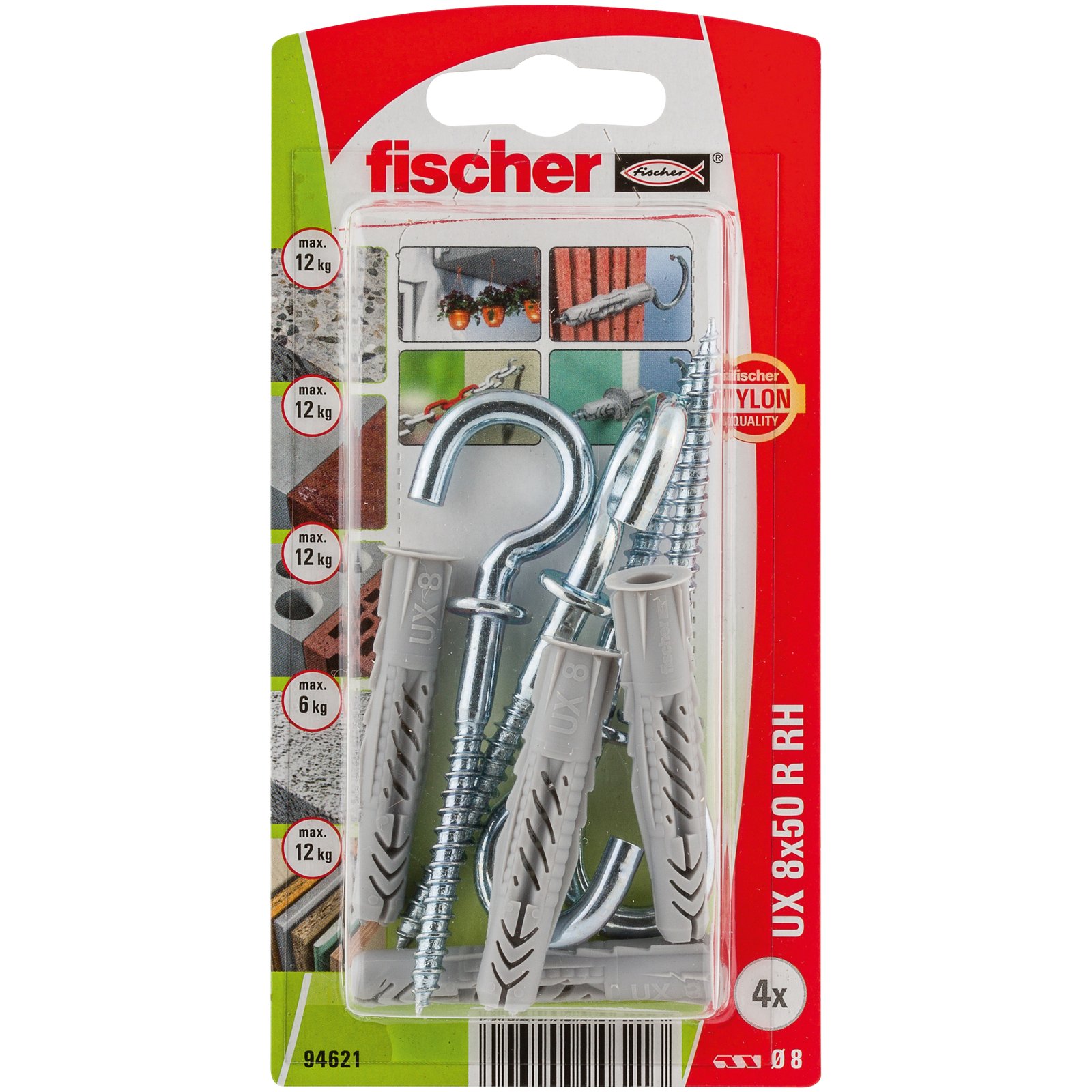 fischer Universaldübel UX RH K