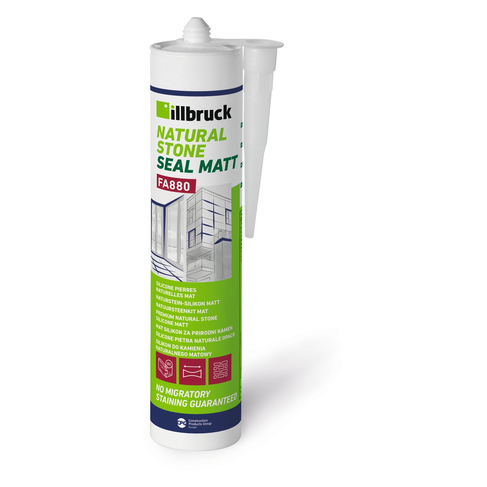 illbruck FA880 Naturstein-Silikon matt