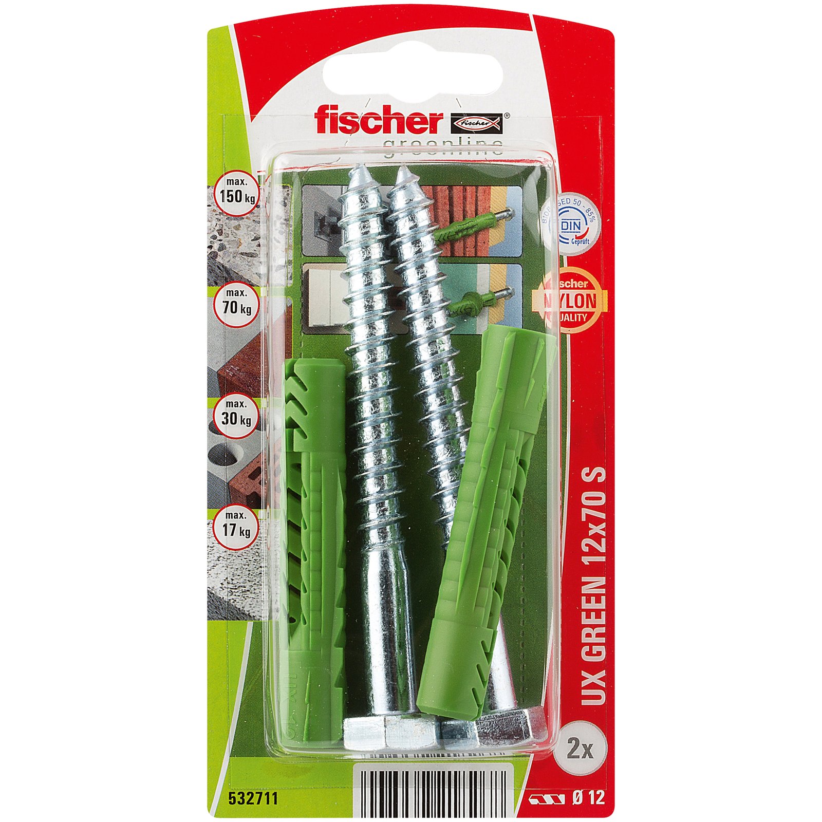 fischer Universald. UX Green S K