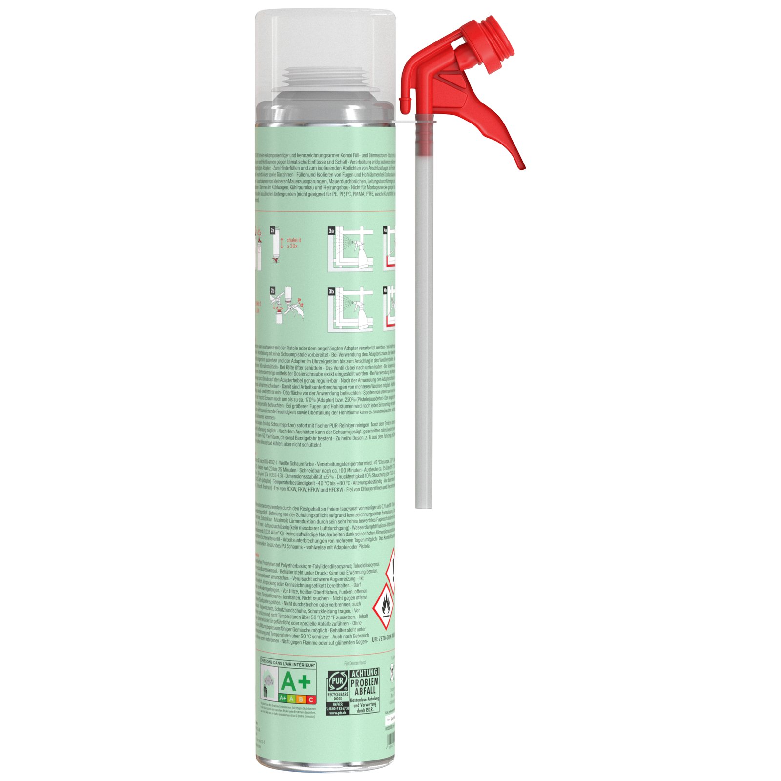 fischer Monomerarmer PU-Schaum PU-P EVO