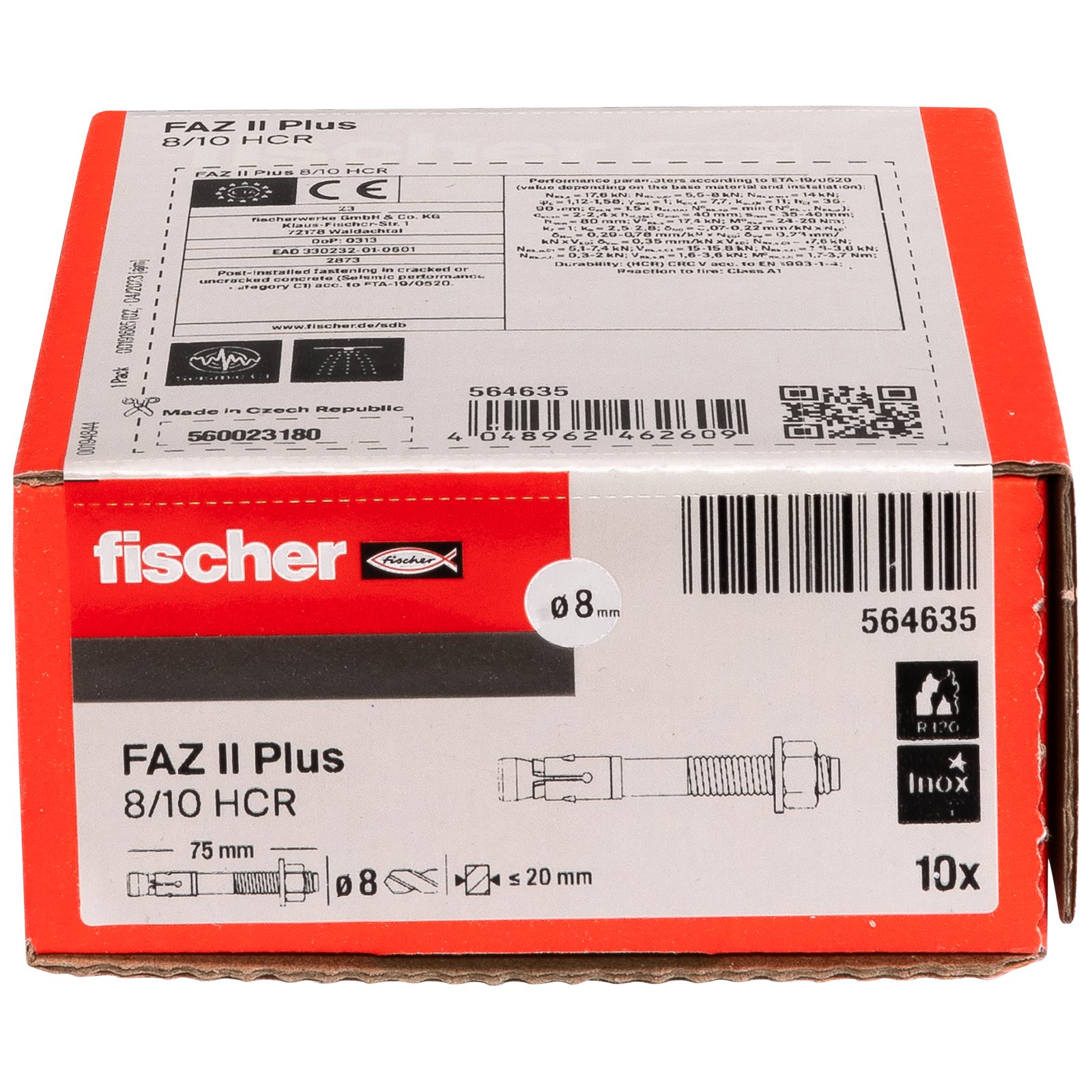 fischer Bolzenanker FAZ II Plus HCR