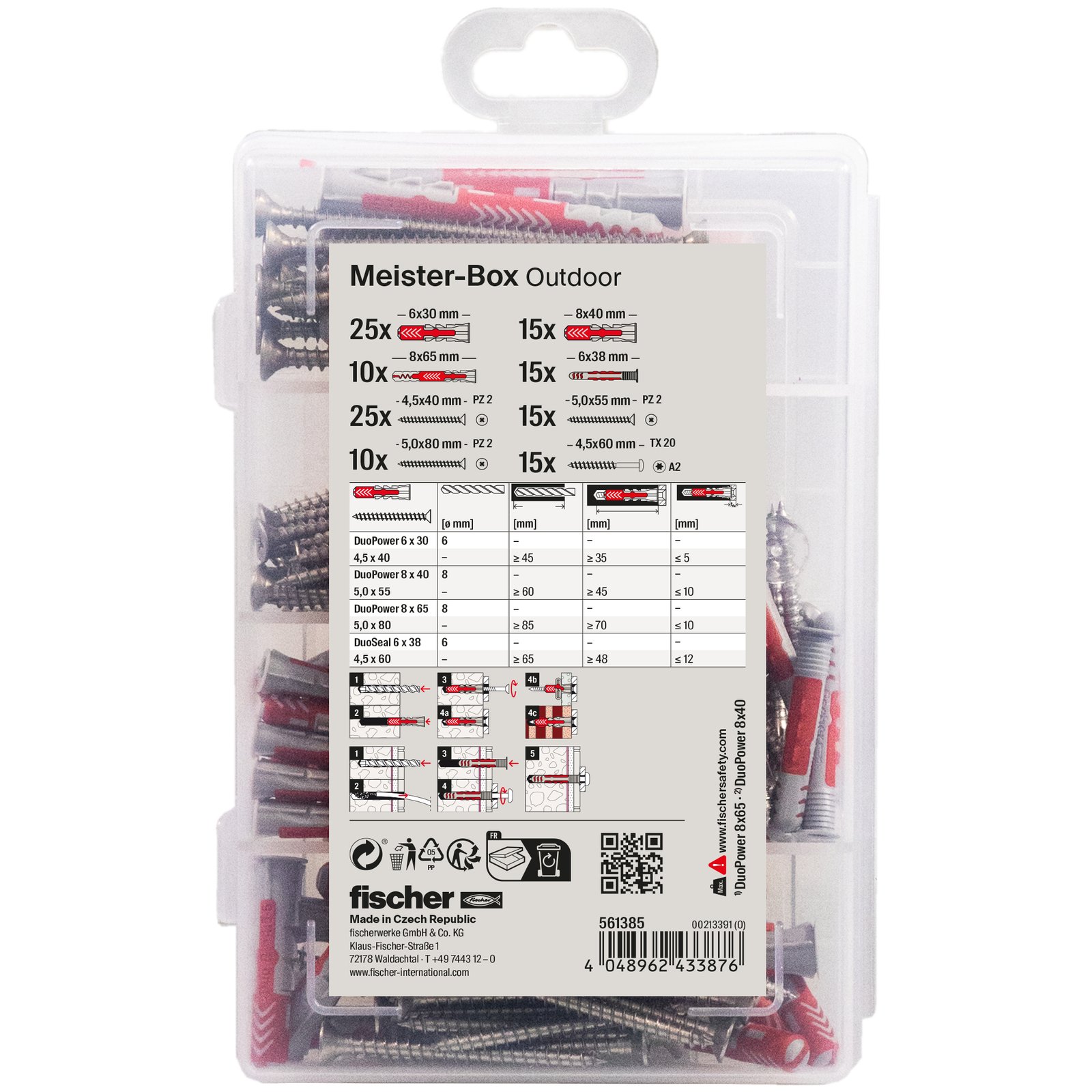 fischer Meister-Box Outdoor + S