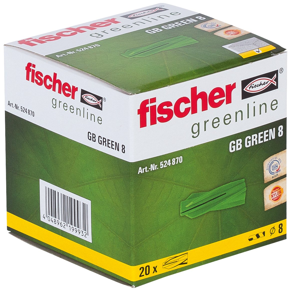 fischer Gasbetondübel GB Green
