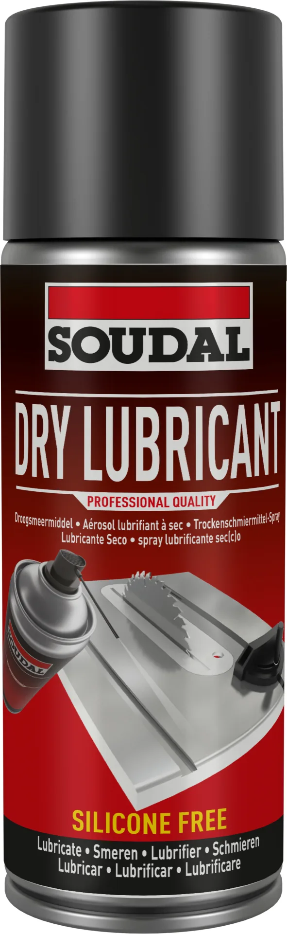 Soudal Dry Lubricant Spray Trockenschmiermittel 400 ml