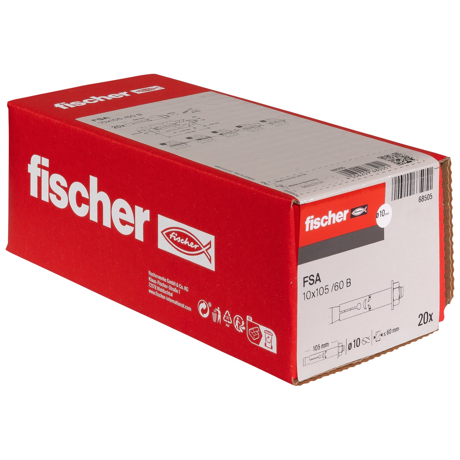 fischer Hülsenanker FSA B