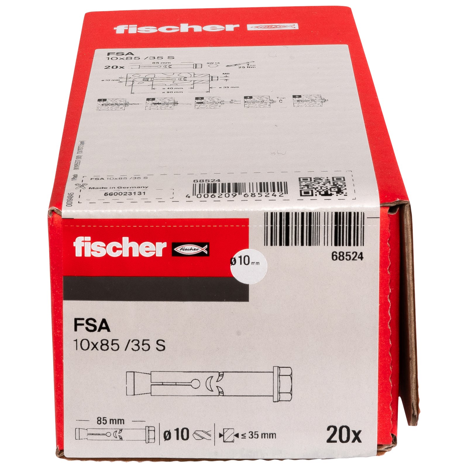 fischer Hülsenanker FSA S