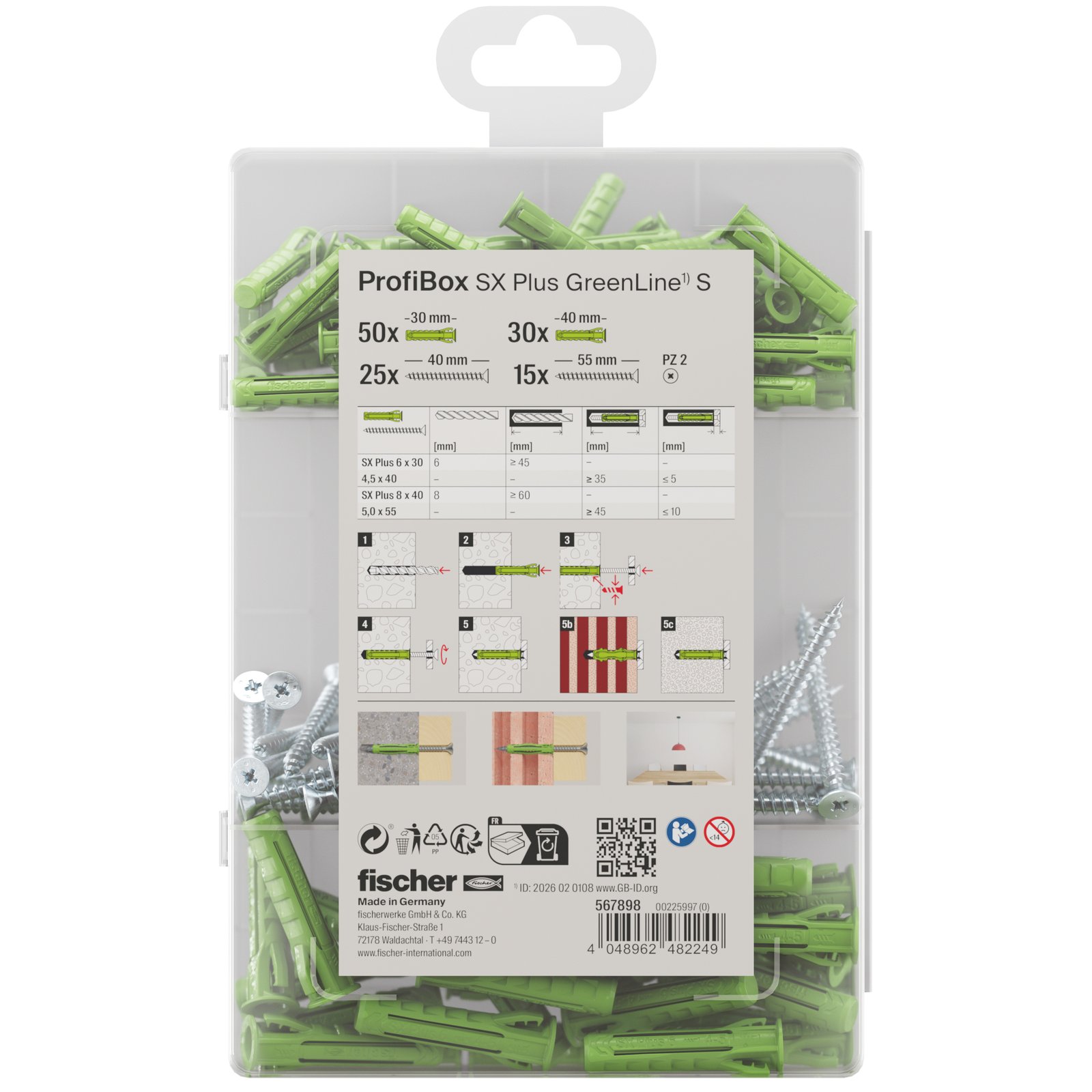 fischer ProfiBox - SX Plus Green + S A2