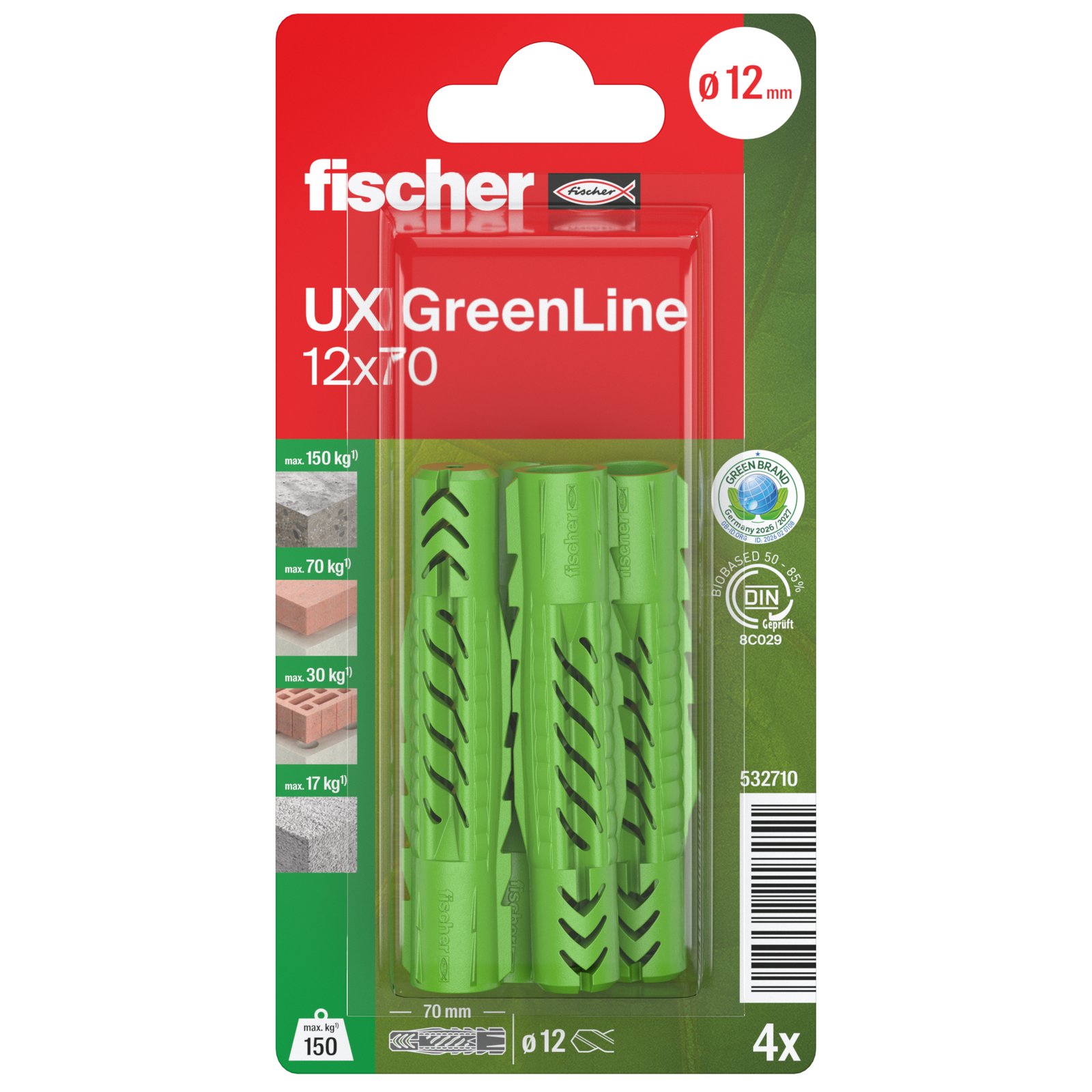 fischer Universald. UX Green K