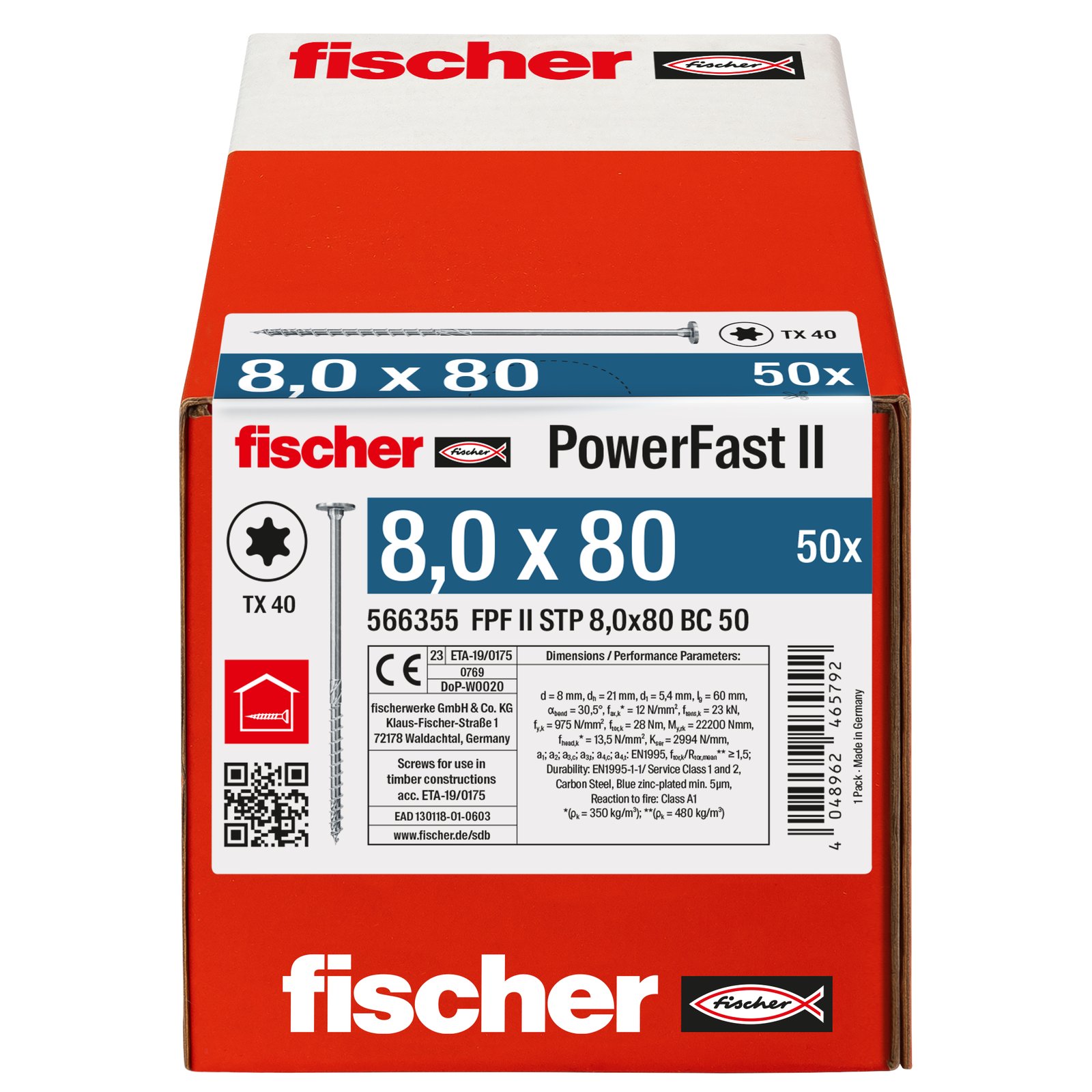 fischer PowerFast II ST TX TG blvz