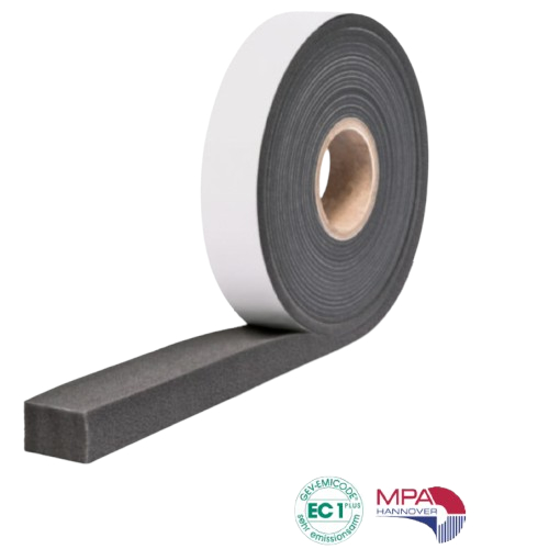 Hannoband 600 Grau 15/1,5–2,5 mm – Fugendichtband für schmale Fugen Hannoband 600 Grau 15/1,5–2,5 mm – Fugendichtband für schmale Fugen