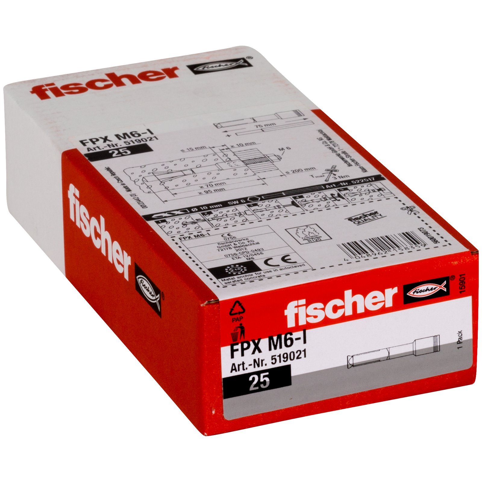 fischer Porenbetonanker FPX I