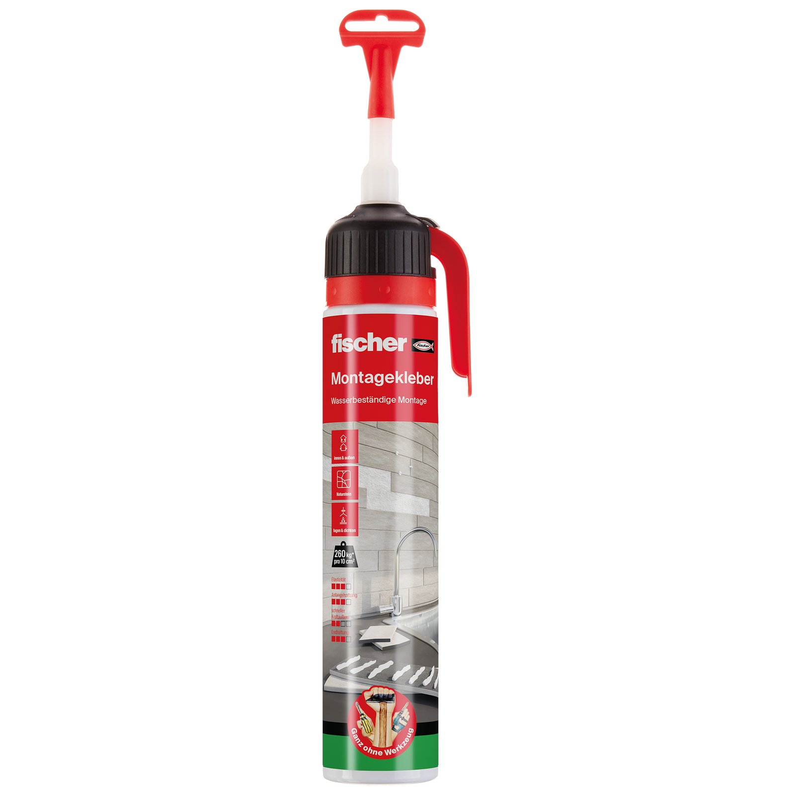 fischer GOW Montagekleber PP 200ml 300g