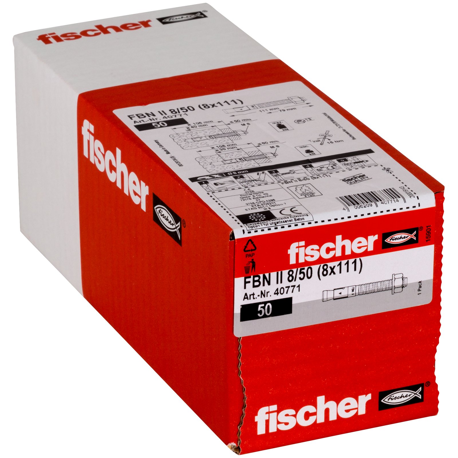 fischer Bolzenanker FBN II