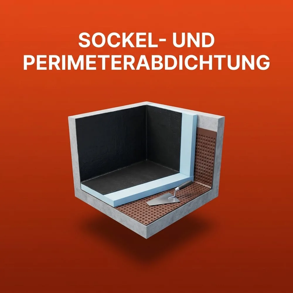Sockelabdichtung & Perimeter fachgerecht ausführen