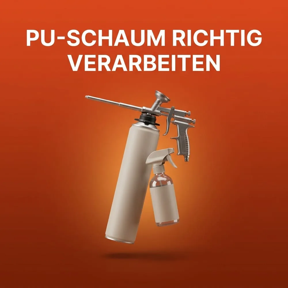 PU-Schaum und Bauschaum richtig verarbeiten: Ausbeute, Temperatur und Sicherheit