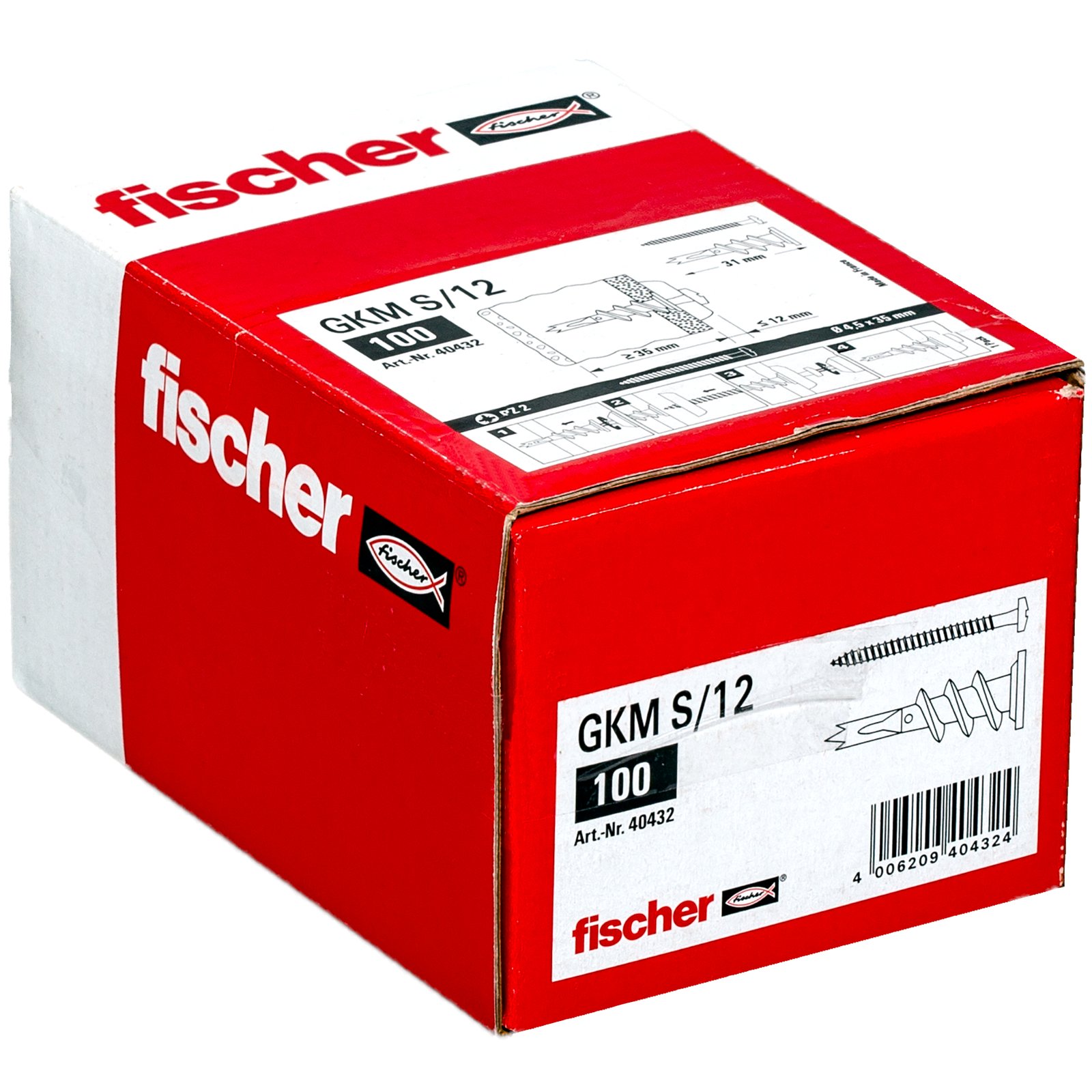 fischer Gipskartondübel Metall GKM S