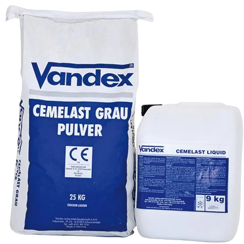 VANDEX Cemelast Grau Dichtungsschlämme rissüberbrückend