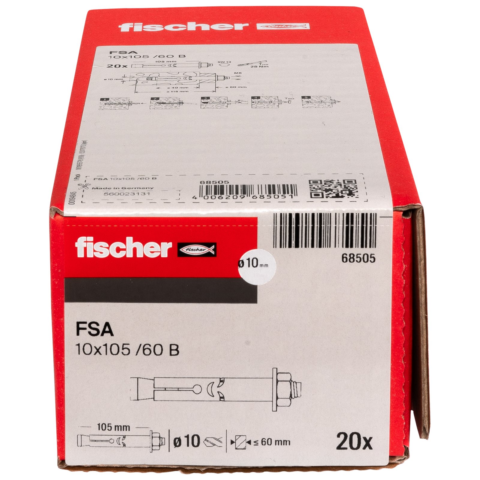 fischer Hülsenanker FSA B