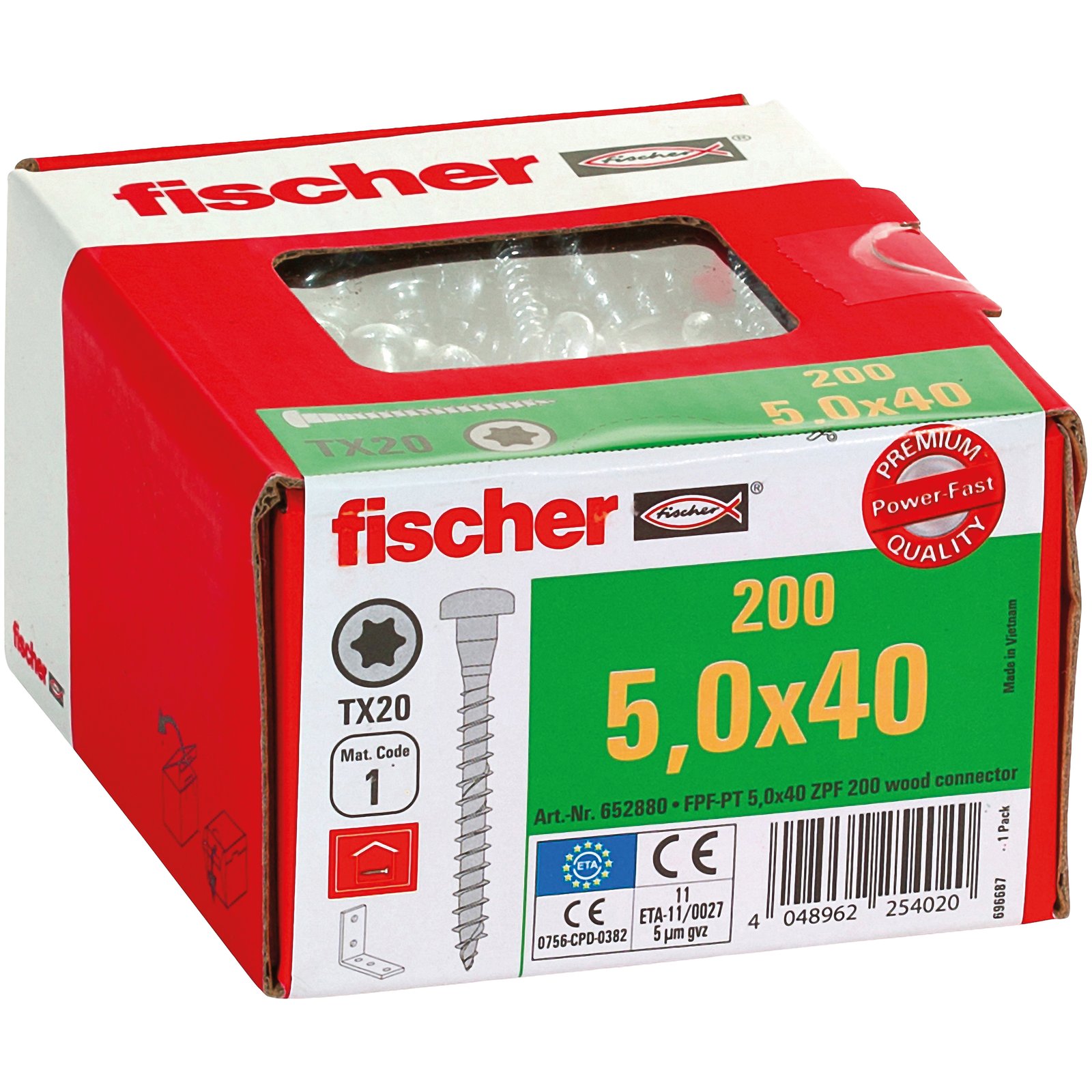 fischer Blechverb. FPF PH TX VG blvz