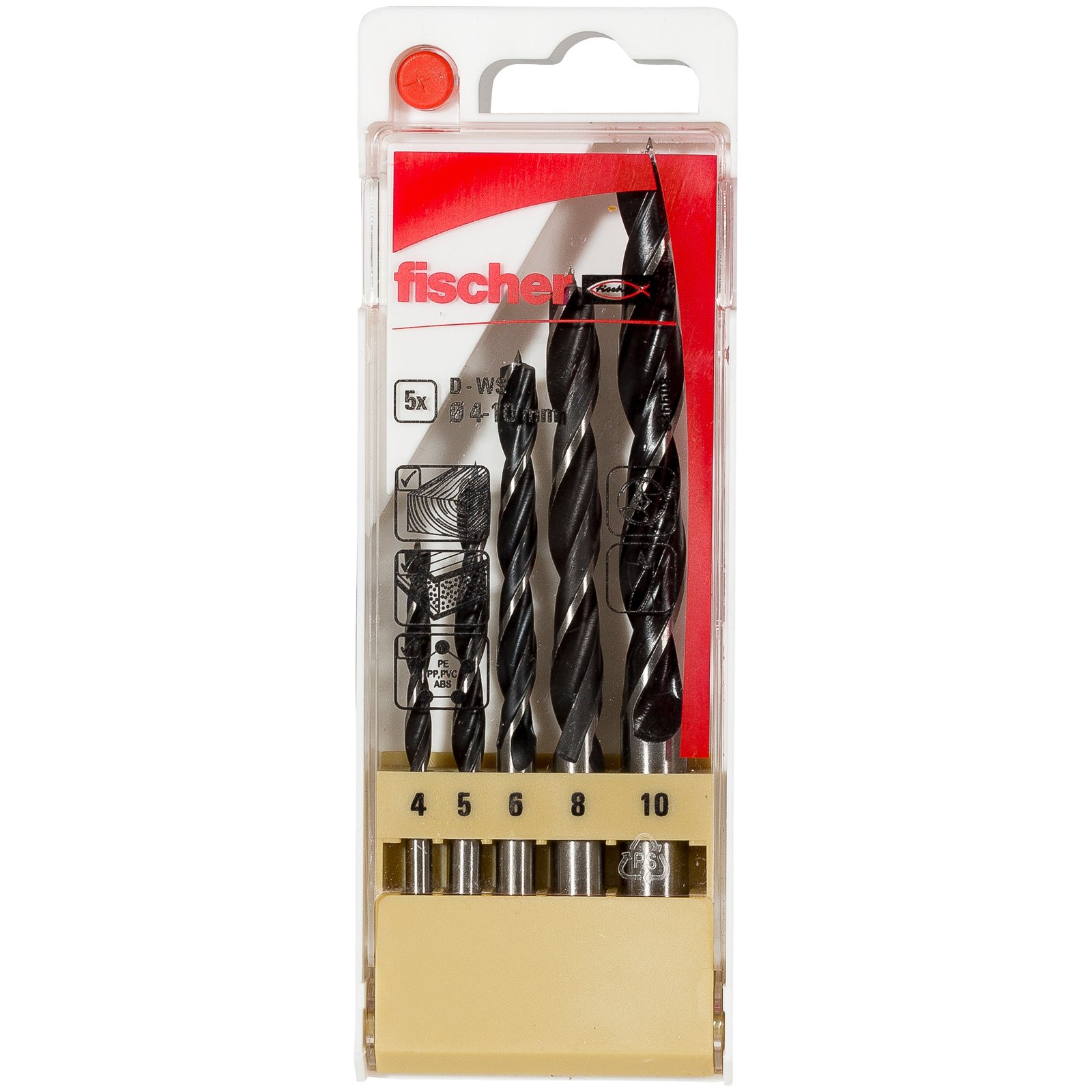 fischer Holzbohrer D-WS Set